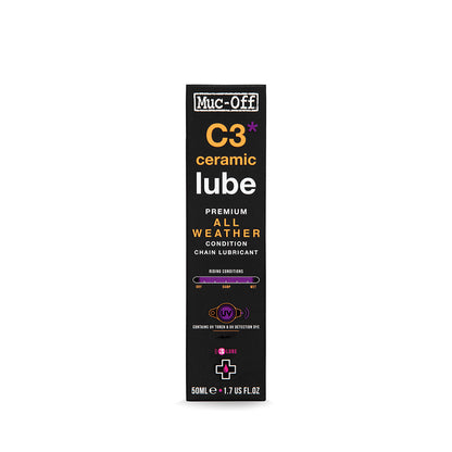 Muc-Off, C3 Ceramic All Weather Lube, Lubricant, 50ml