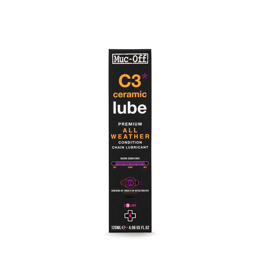 Muc-Off, C3 Ceramic All Weather Lube, Lubricant, 120ml