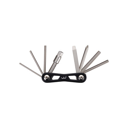 BBB Cycling, BTL-40S MiniFold, Multi-Tools, Number of Tools: 9, 2, 2.5, 3, 4, 5, 6, 8mm Allen Key, SL-6, PH-3