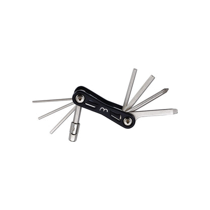 BBB Cycling, BTL-40S MiniFold, Multi-Tools, Number of Tools: 9, 2, 2.5, 3, 4, 5, 6, 8mm Allen Key, SL-6, PH-3