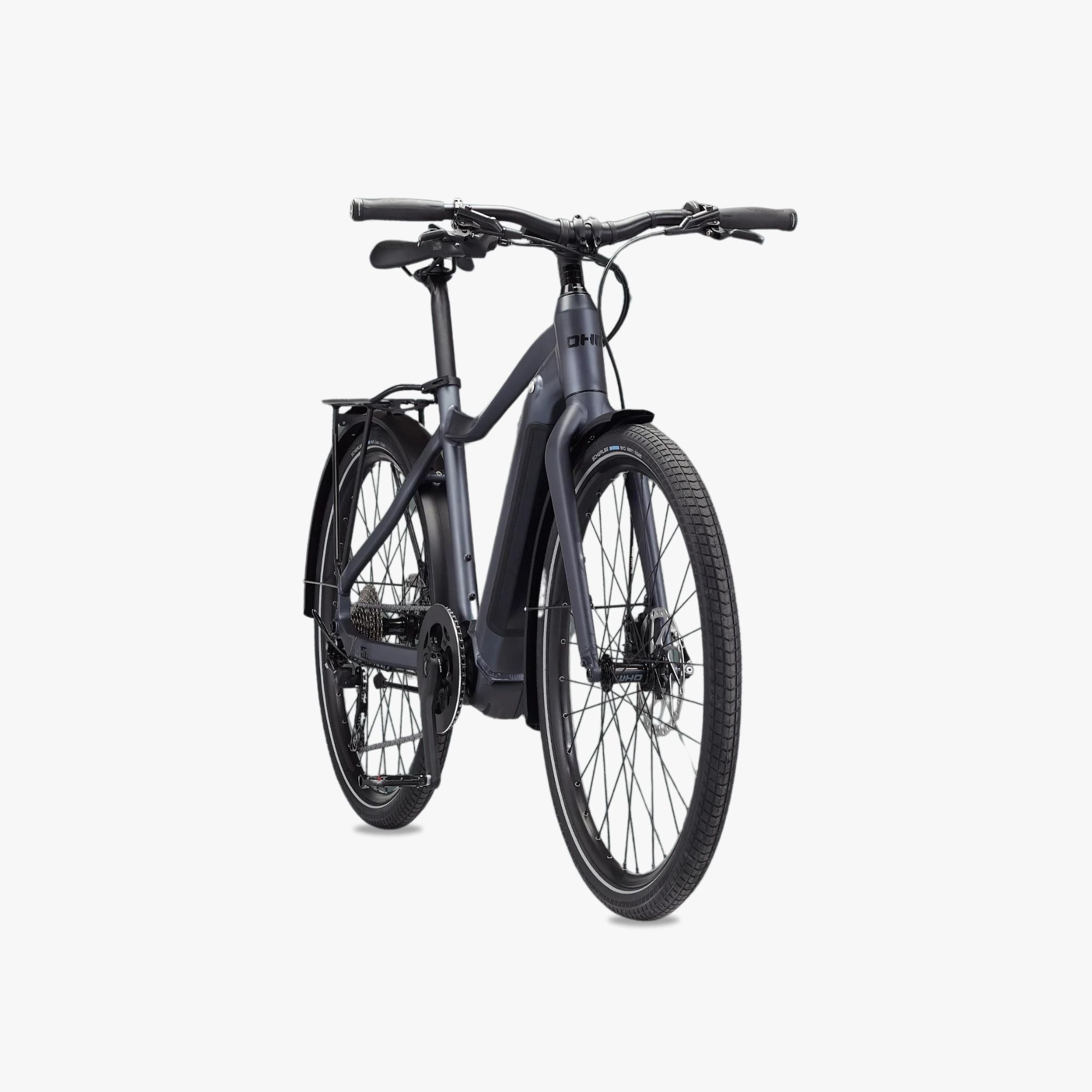 Discover E Bike Swift Electric City Bike OHM Electric Bikes Graphite Grey S Shimano E6100 250W 60Nm Light 25 km h