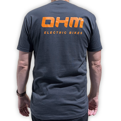 T-shirt avec logo de l'équipe OHM Electric Bikes