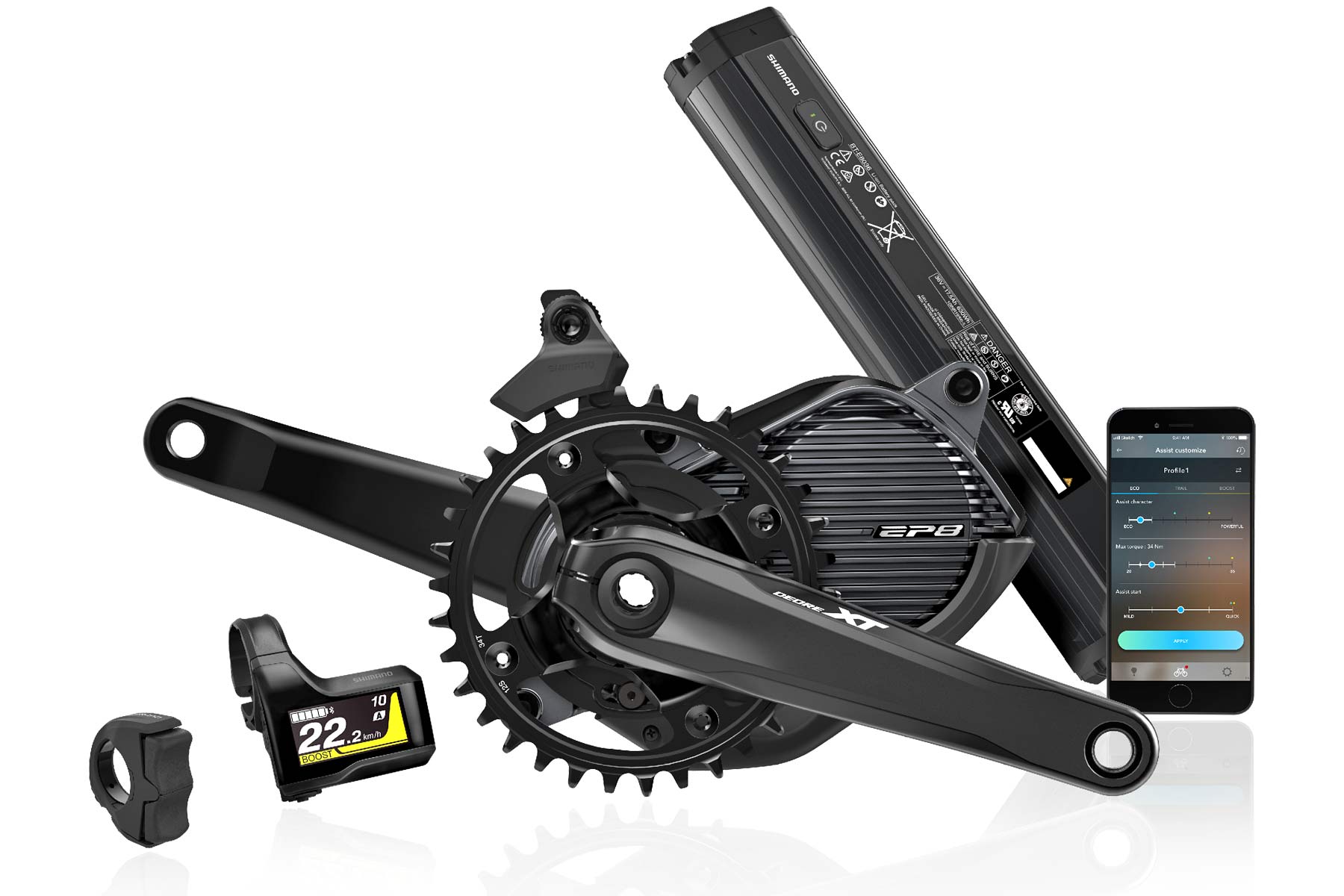 Shimano EP8 system