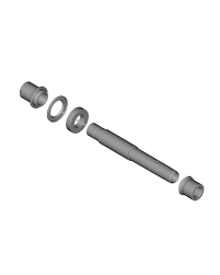 FH-TC500-MS/HM  COMPLETE HUB AXLE