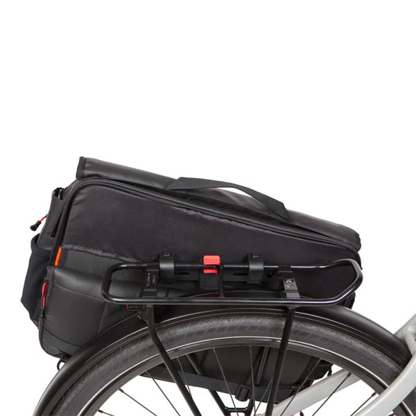 Messenger bag bike rack sale